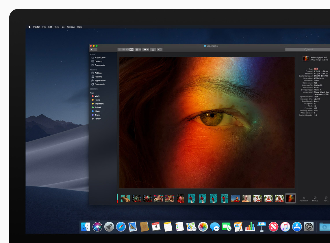 Apples nya operativsystem MAC OS Mojave