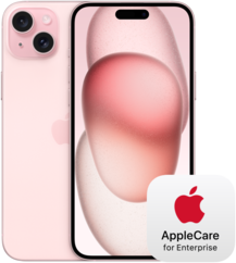iPhone 15 met AppleCare for Enterprise